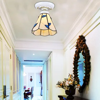 virtuvės apšvietimas balkonas lightminimalist lightfoyer šviesa koridoriaus lempos, lubų šviestuvai, aislepastoral veranda žibintai DF10