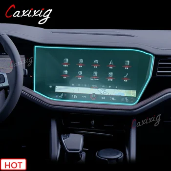 Volkswagen Touareg 2019 2020 Automobilių GPS Navigacijos Apsauginė Plėvelė LCD Ekranas TPU Prietaisų Skydelio Saugiklis Anti-scratch