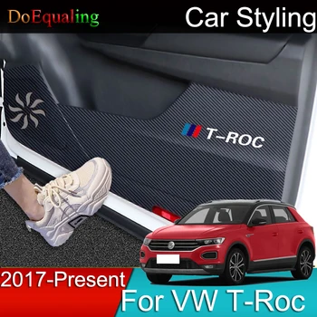 Volkswagen VW T-Roc T Toc Automobilio Duris Anti-kick Kilimėlis Purvinas-įrodymas, Trinkelėmis Lipdukai Padengti Apdaila Garnyras Apdaila 2022 m. 2020 m. 2021 m. 2018 m. 2019 m.