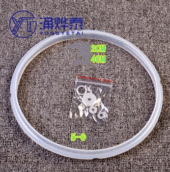 YYT Universalus elektrinis slėgio viryklė silikono gumos sandarinimo žiedas Aukštos kokybės guminis žiedas 22Cm 5L-6 litrų taikoma