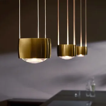 šiuolaikinės metalo pakabukas šviesos kūrybos filialas pakabukas lempos valgomasis Šviestuvas Suspendu italų projektas Virtuvės priedai veltiniams, vilna lempa